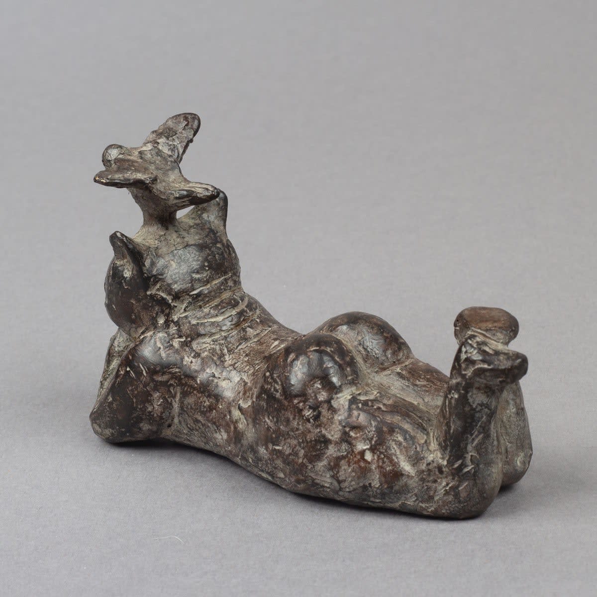 sculpture oiseau et chat collection chat sculpture animalière contemporaine en bronze sophie verger art yi art gallery brussels