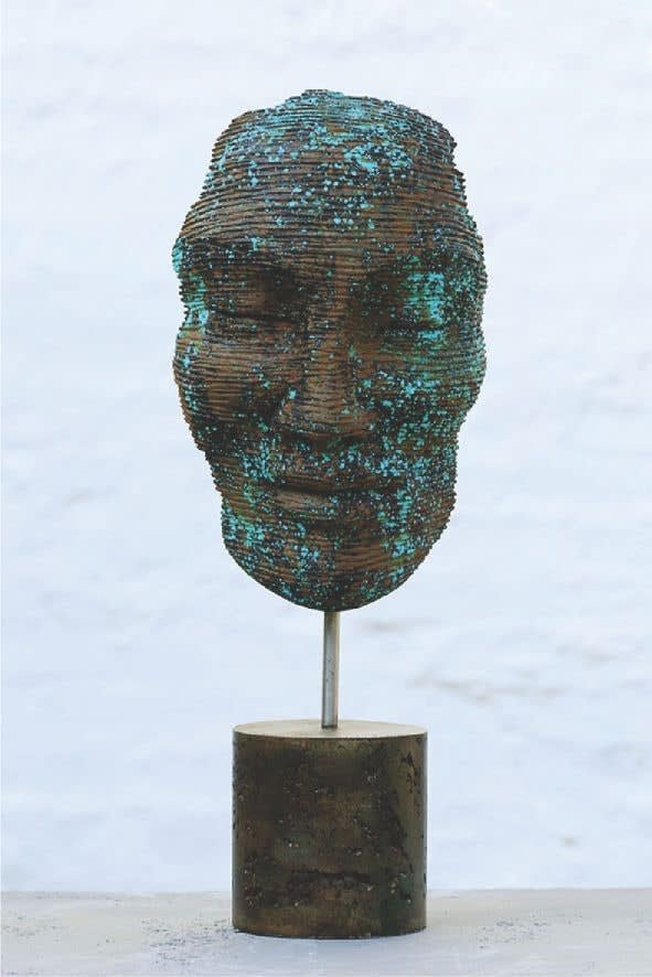 Anton Smit, Faith Mask - Small - Freestanding, 2021