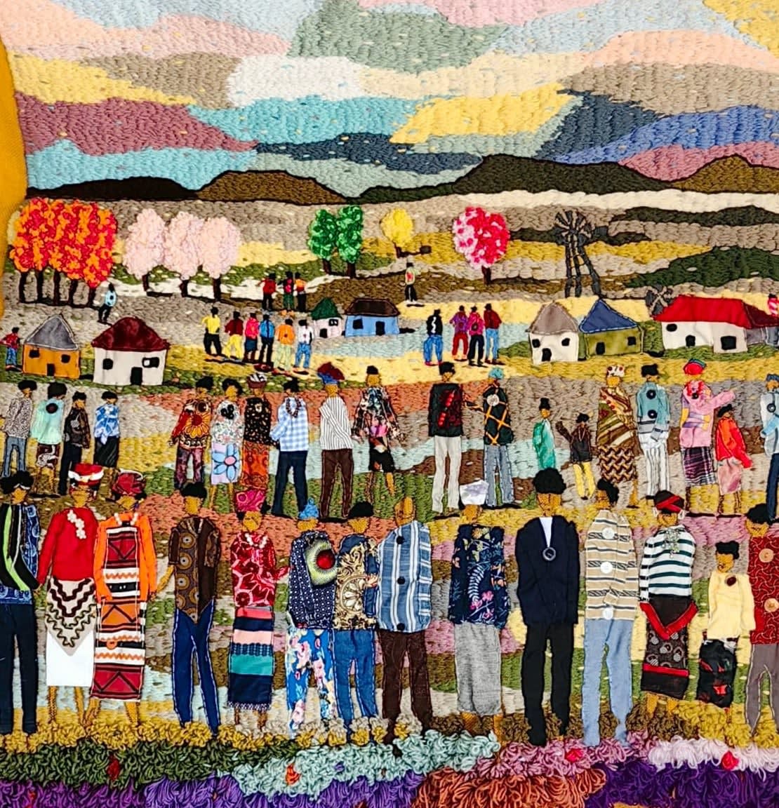 Asanda Kupa, Sun Sets and Rises Within Us, 2025