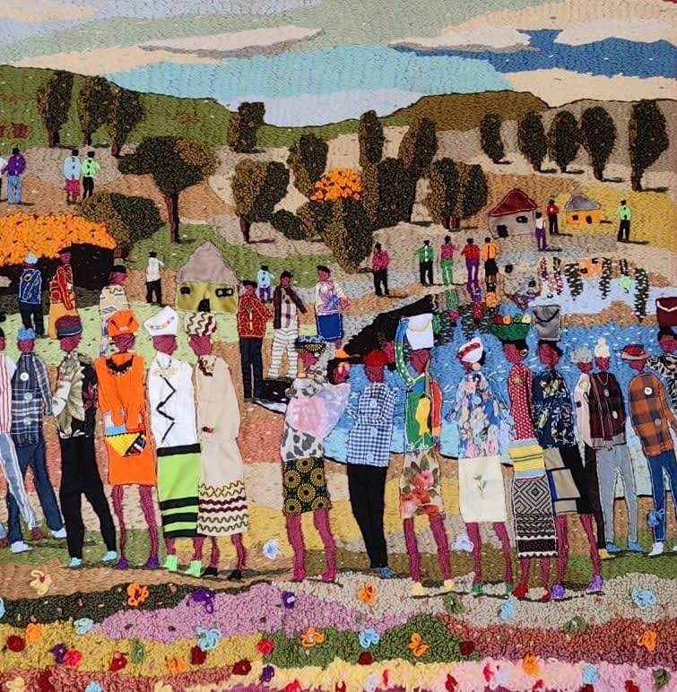Asanda Kupa, The River Promised Flow, 2025