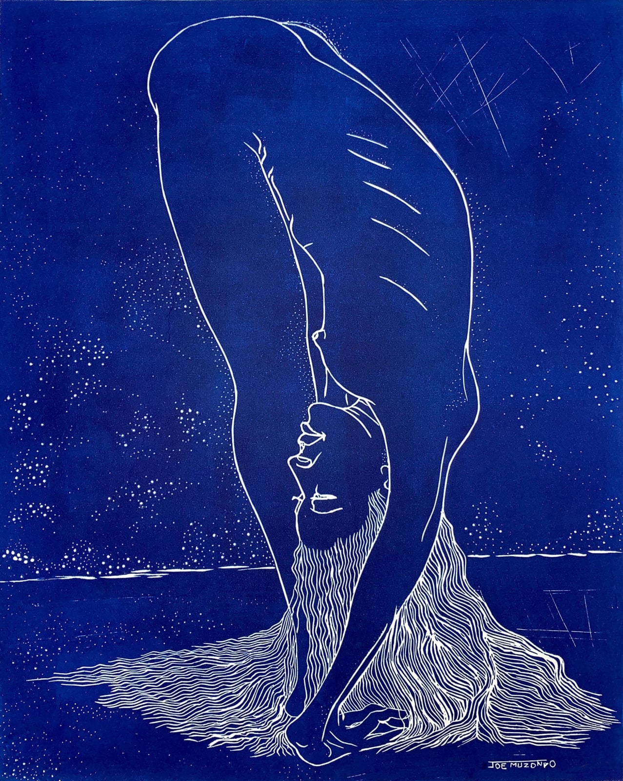 Joseph Muzondo, Deep in Yoga, 2015