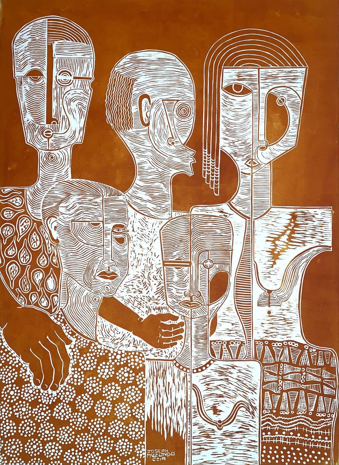 Joseph Muzondo, Loved You People, 2019