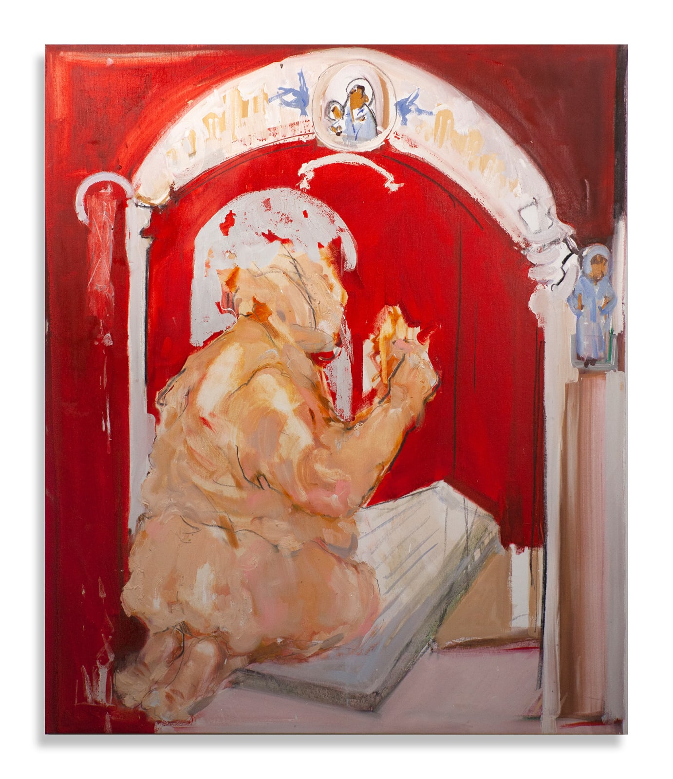 Olga Stein, Body 7 in temple, 2023