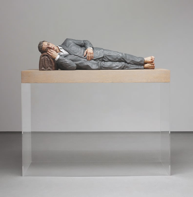 Sean Henry, Man Lying on his Side, 2000