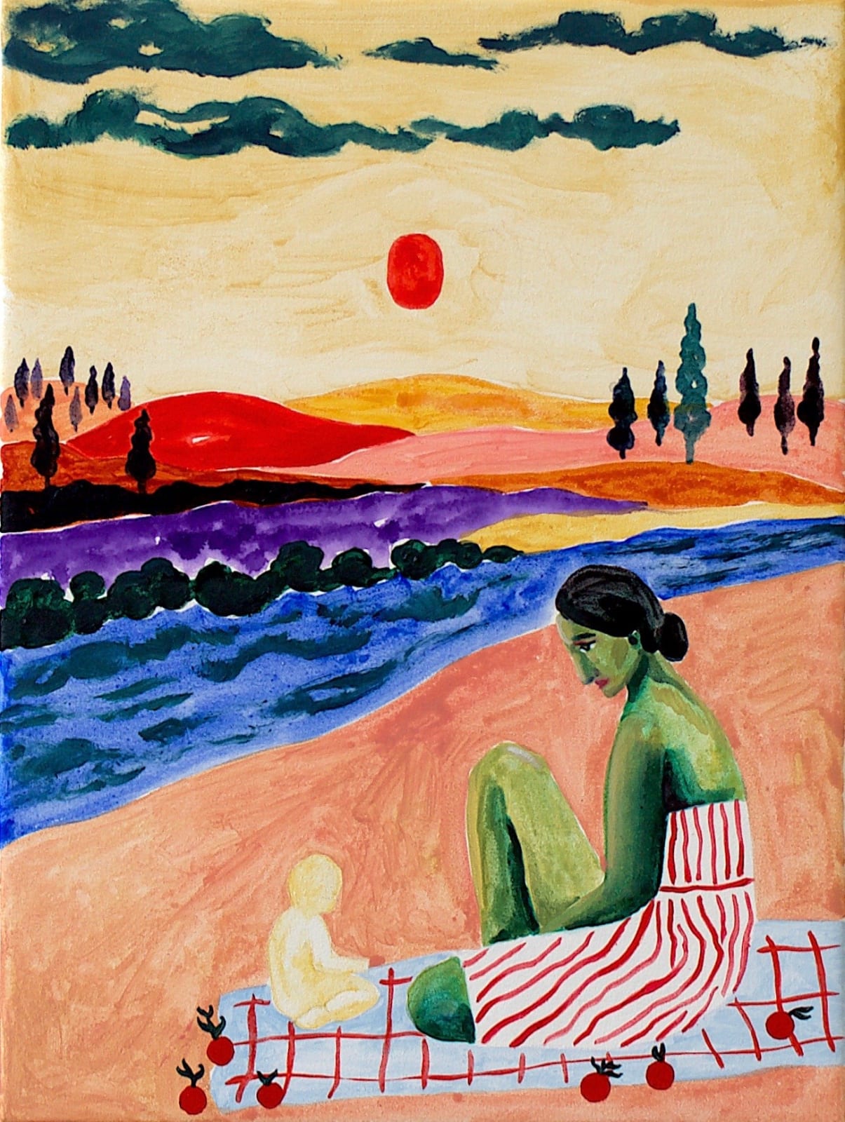 Freya Douglas Morris, Mother and Child, 2020