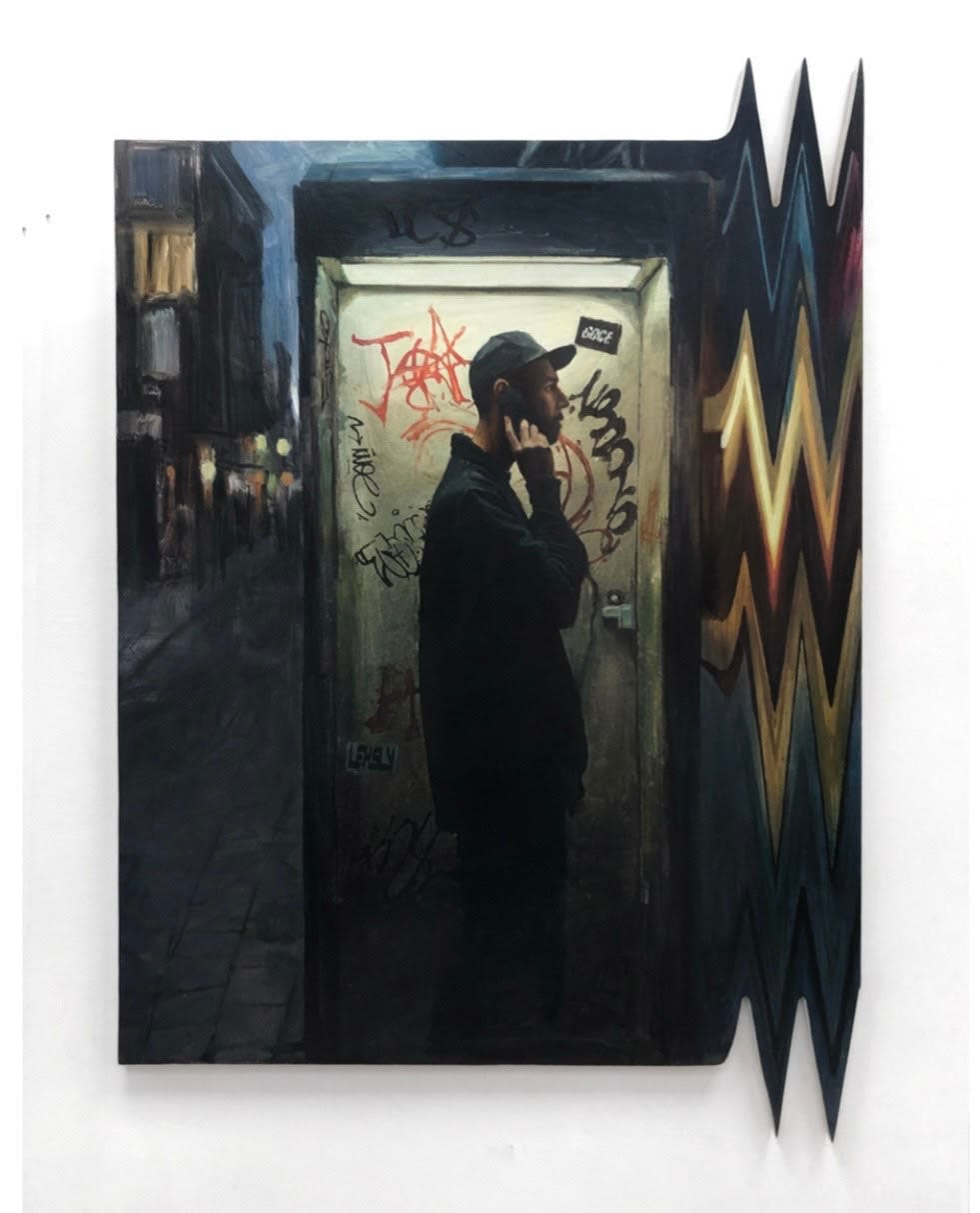 César Goce, Liquid Shadows 017, 2025