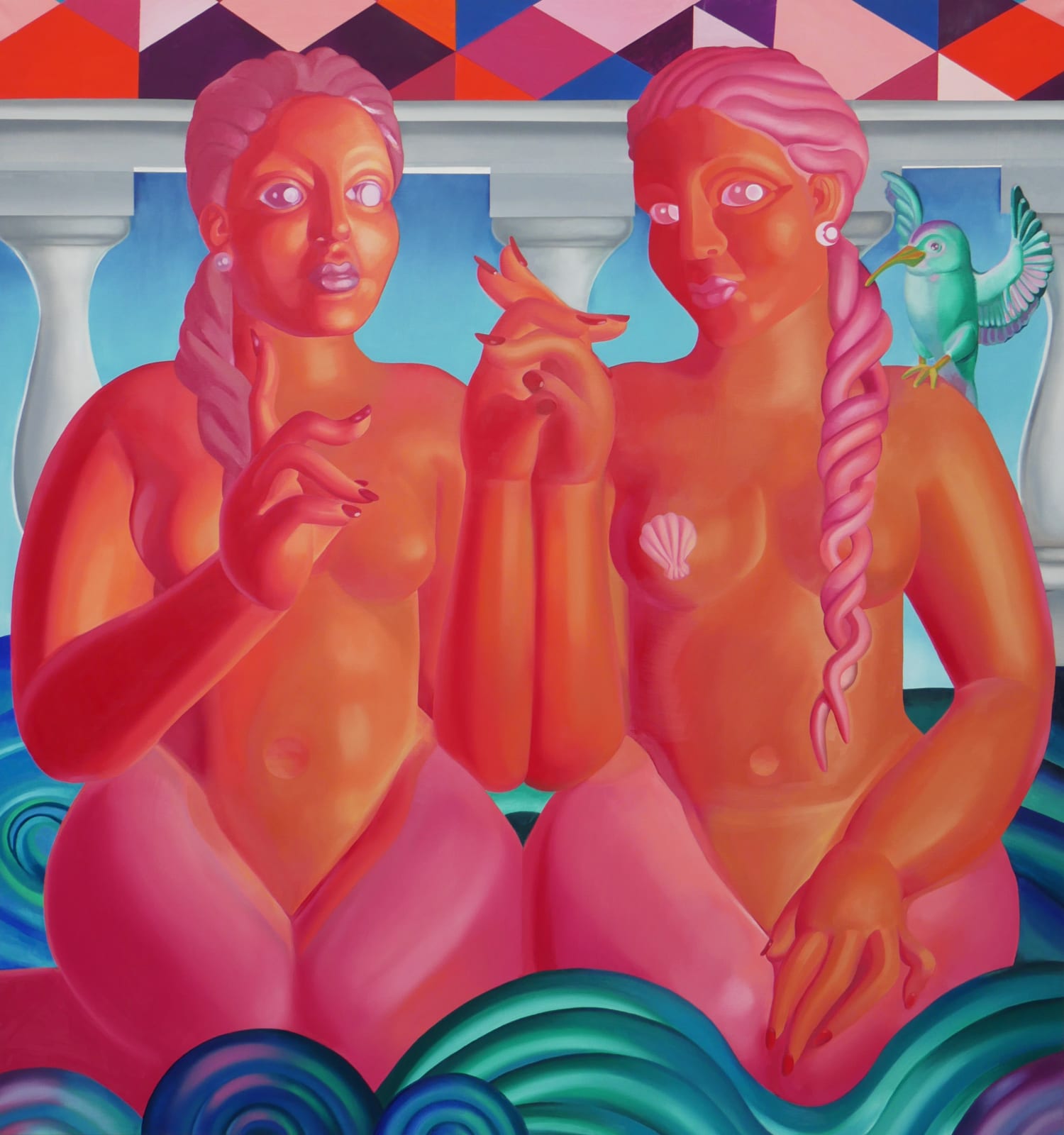 Georgia Dymock, Holding Hands, 2024