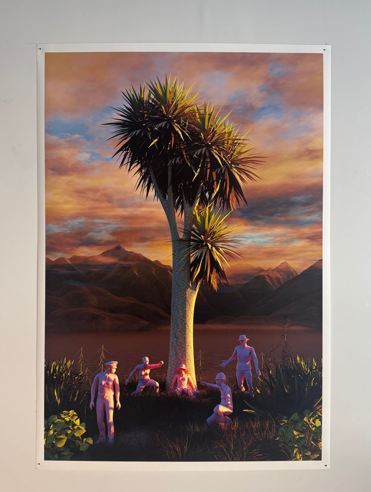 George Turner, Wanaka (Lake Triptych Series), 2024