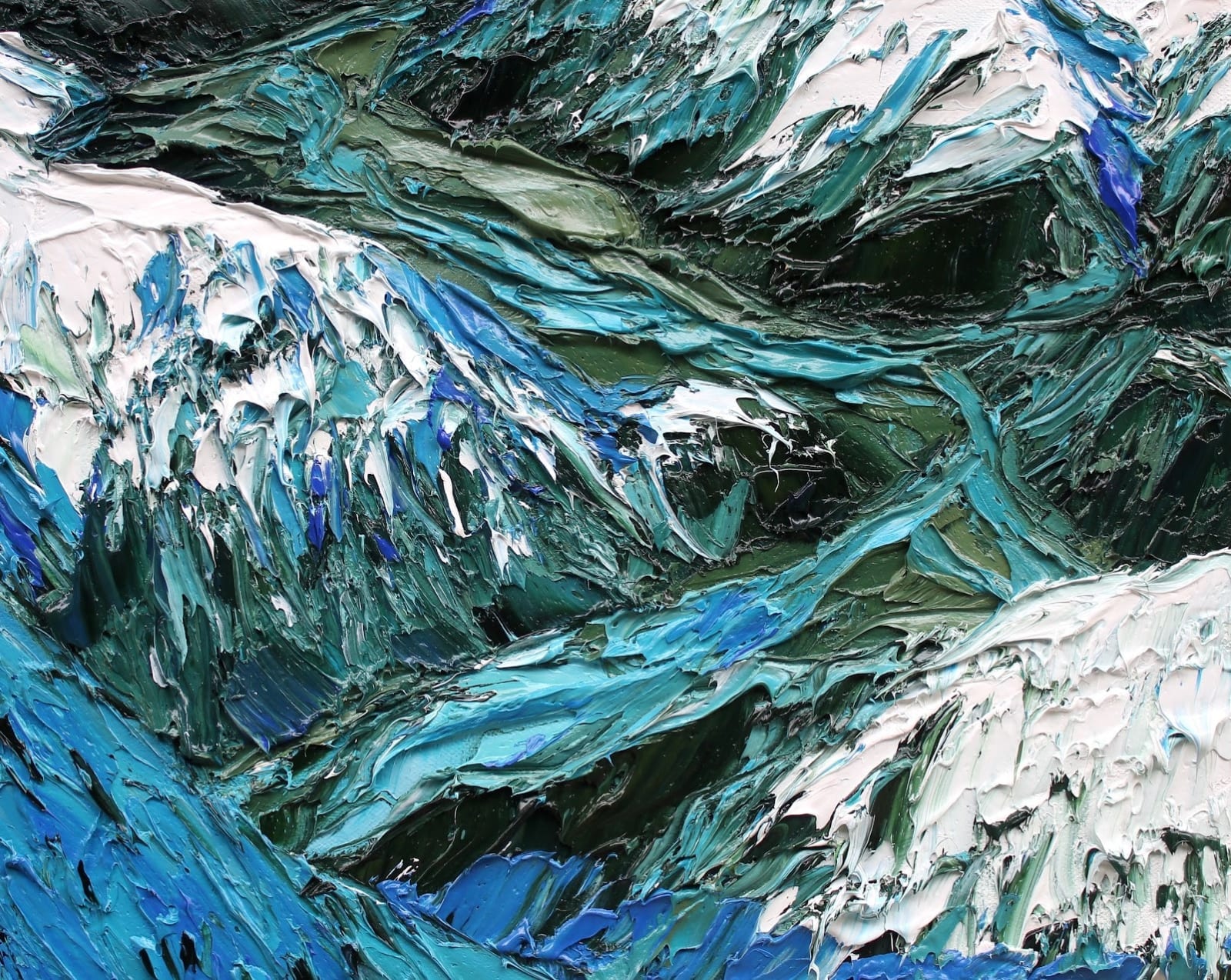 Holly Zandbergen, Overlooking Ramsay Glacier, 2024