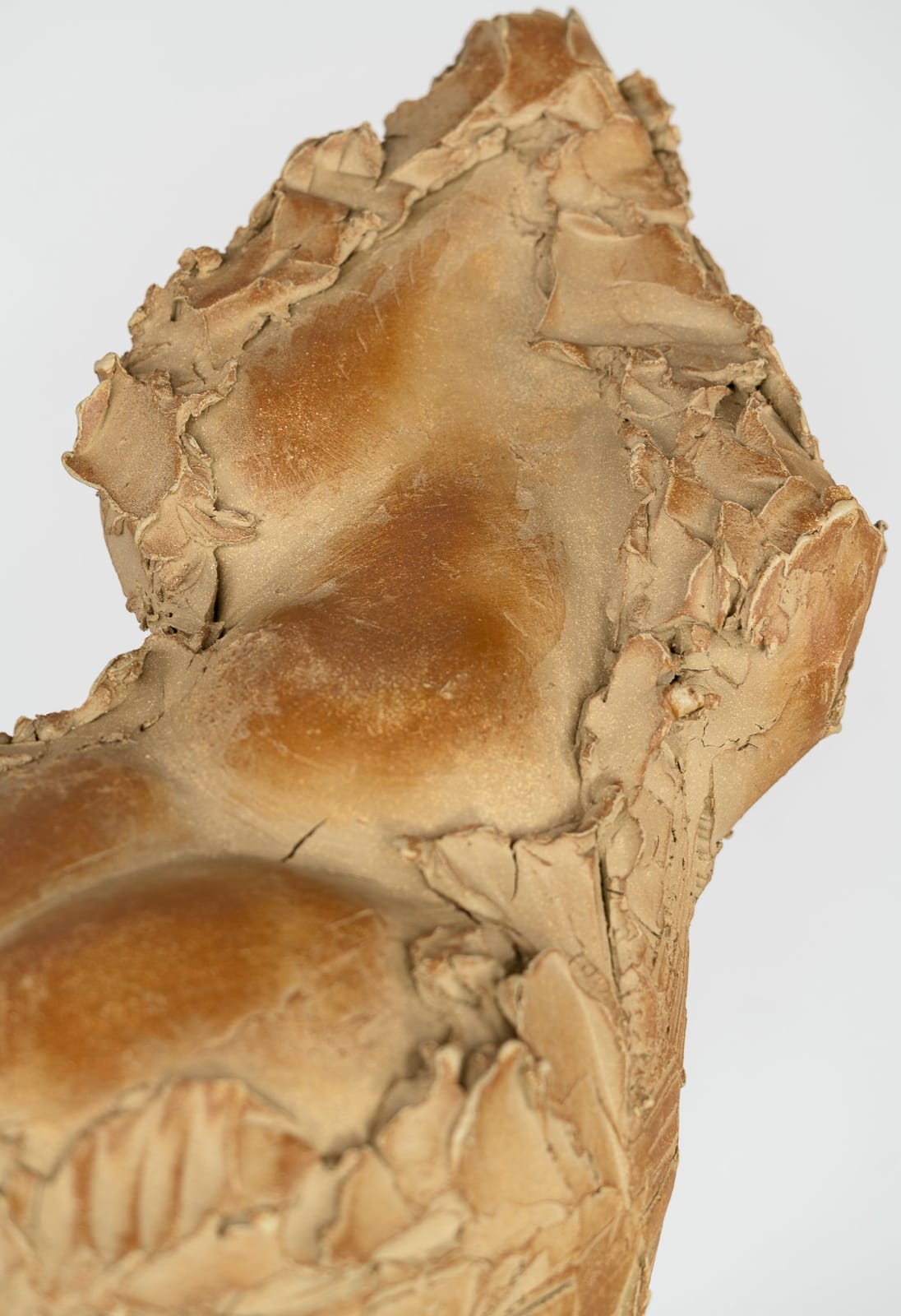 Abstract figurative ceramic sculpture b