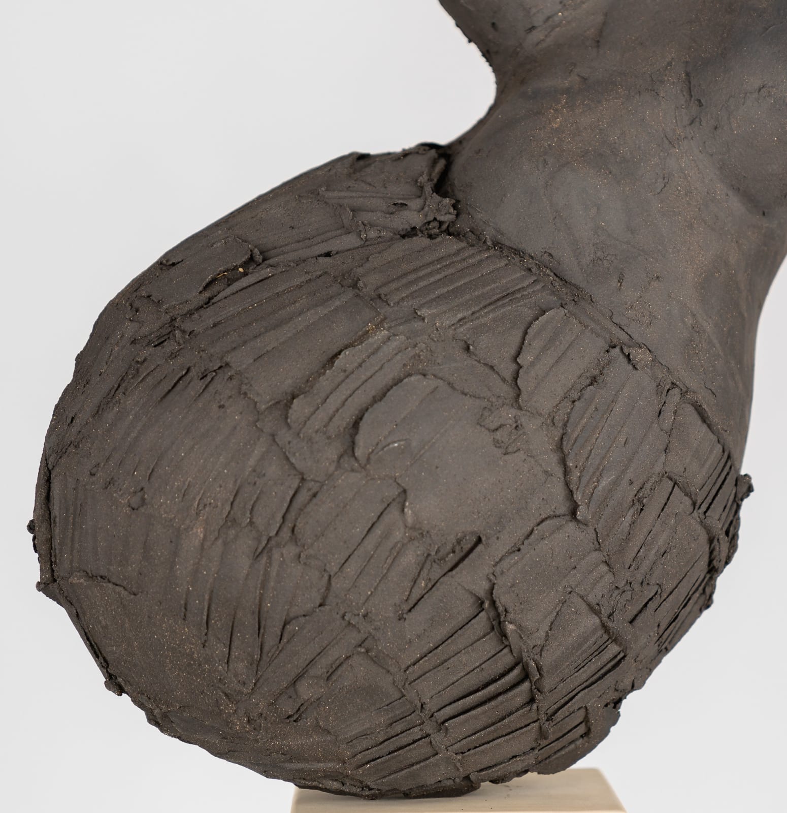 Abstract figurative ceramic sculpture by artist Emilio DiIorio