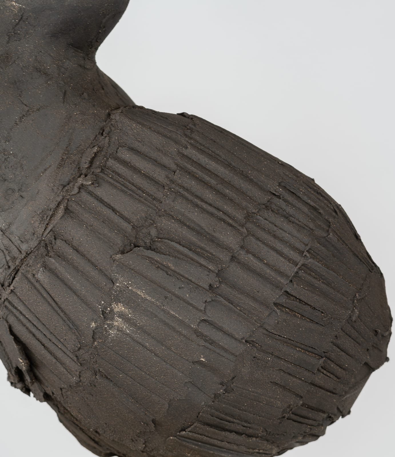 Abstract figurative ceramic sculpture by artist Emilio DiIorio