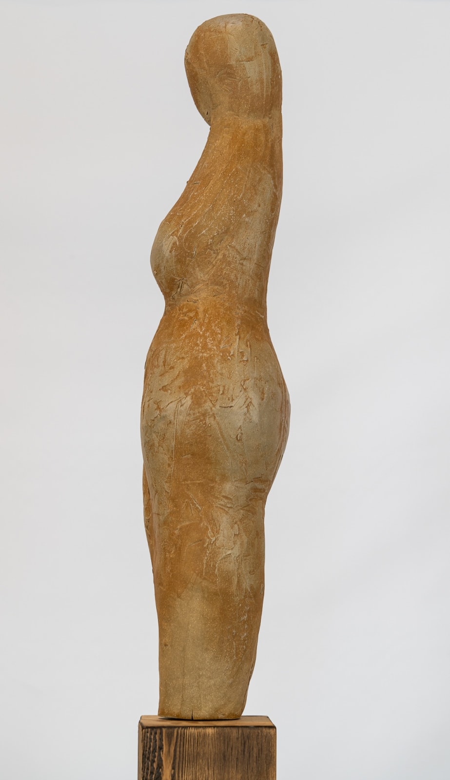 Ceramic figure in Madonna series by sculptor Emilio DiIorio