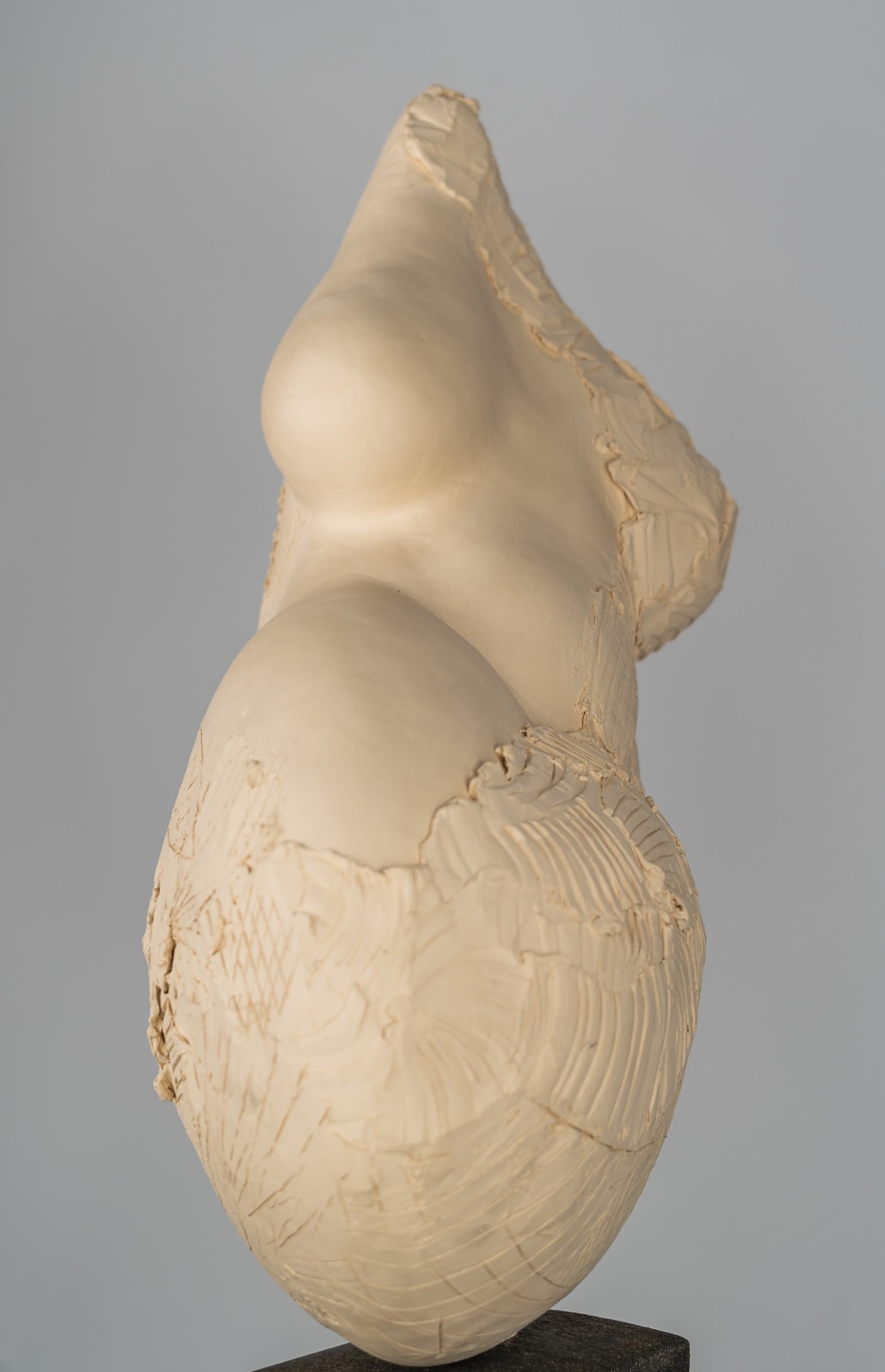 Abstract figurative ceramic sculpture by artist Emilio DiIorio