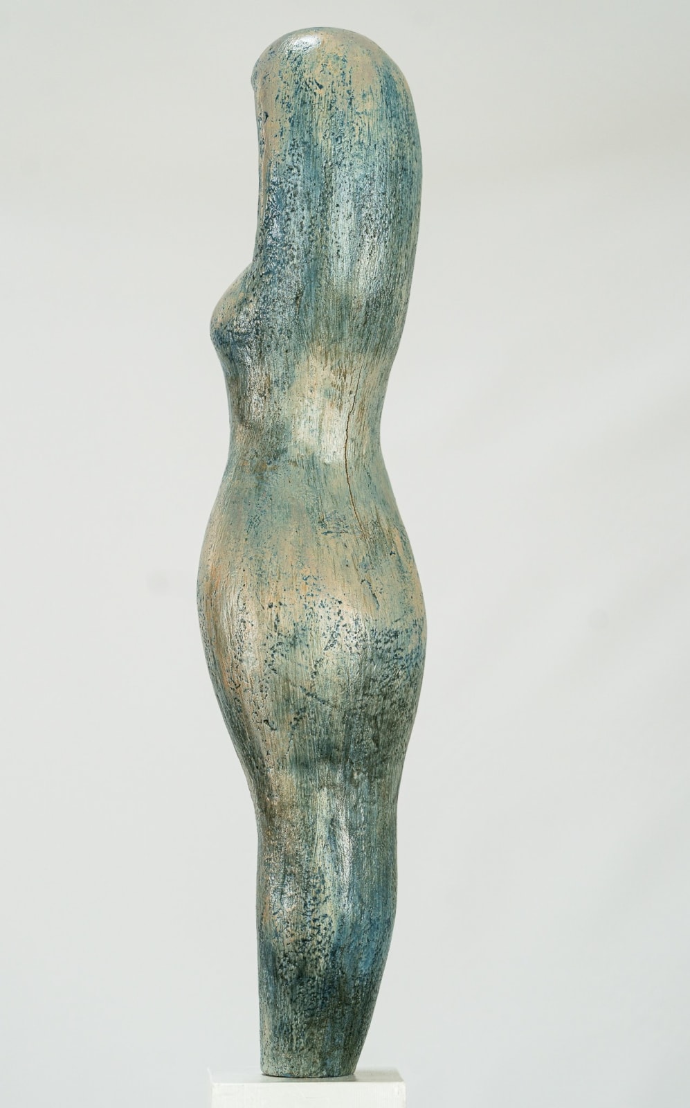 Ceramic figurative sculpture in the Egyptian series by sculptor Emilio DiIorio