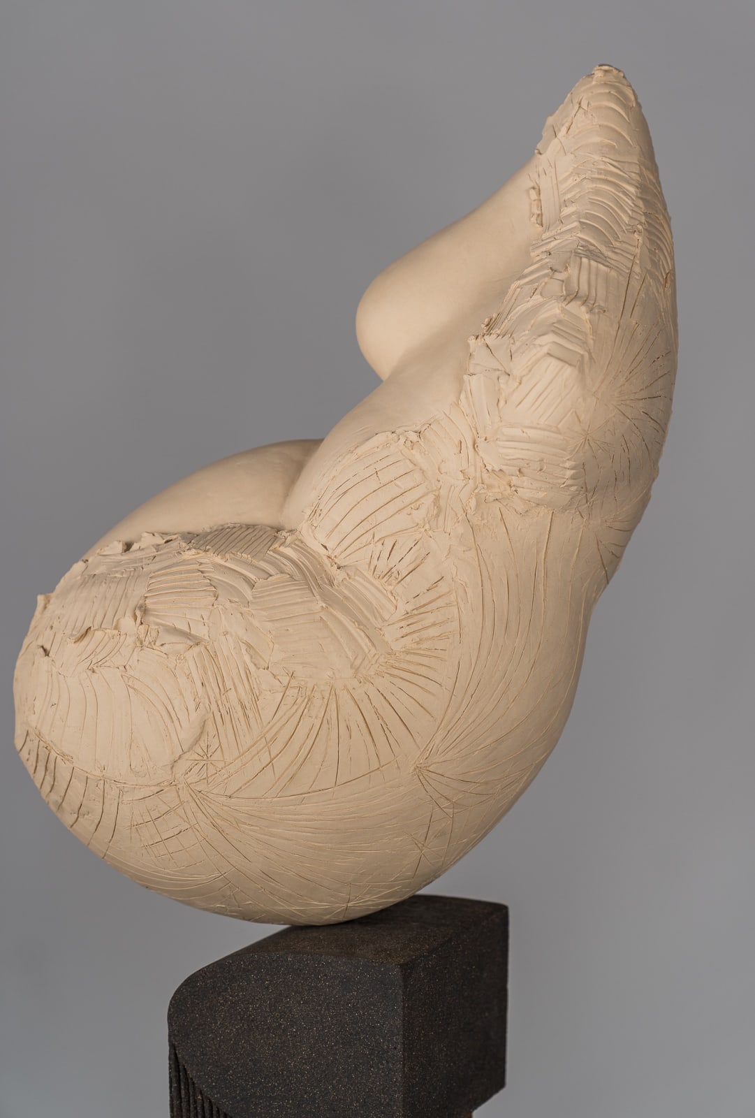 Abstract figurative ceramic sculpture by artist Emilio DiIorio