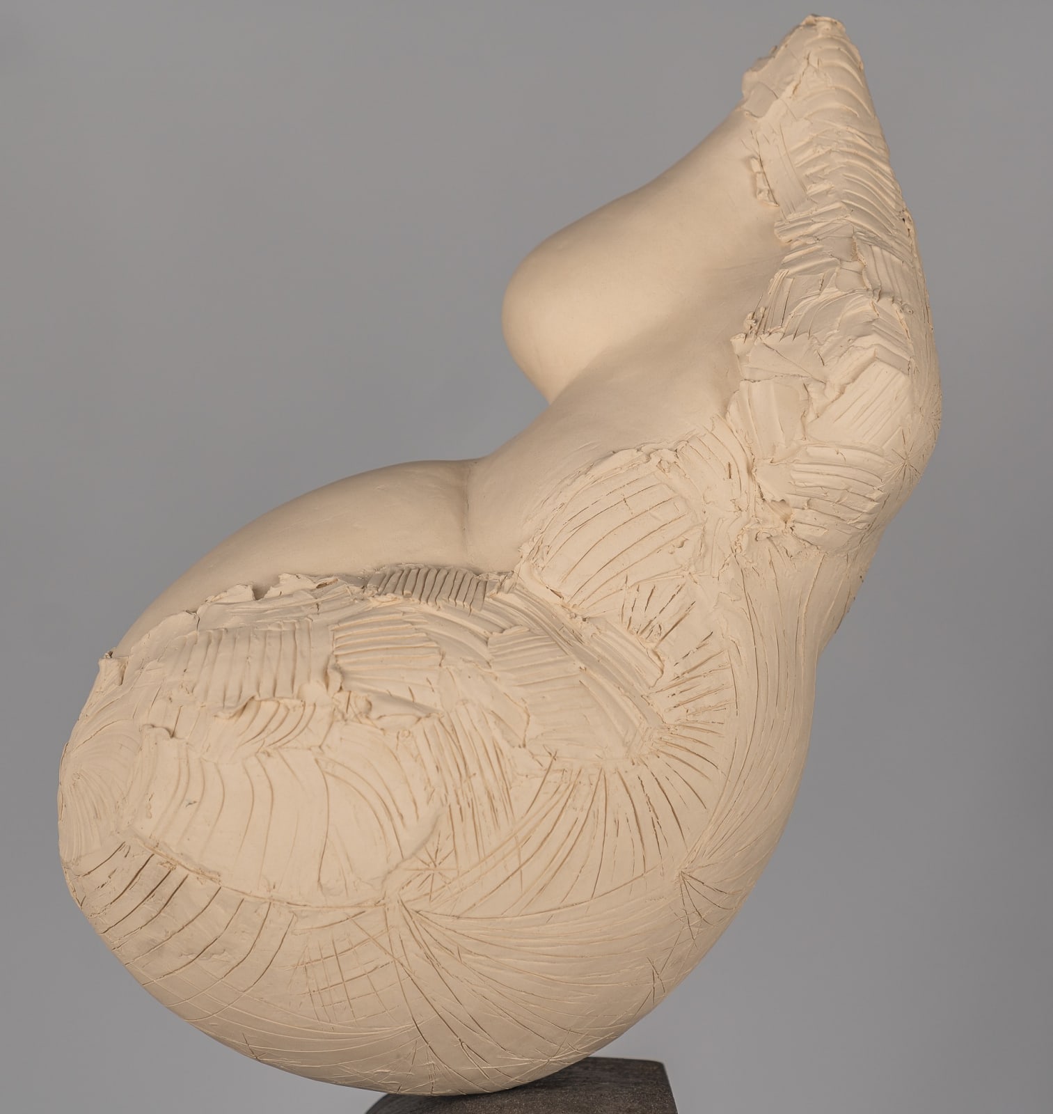 Abstract figurative ceramic sculpture by artist Emilio DiIorio