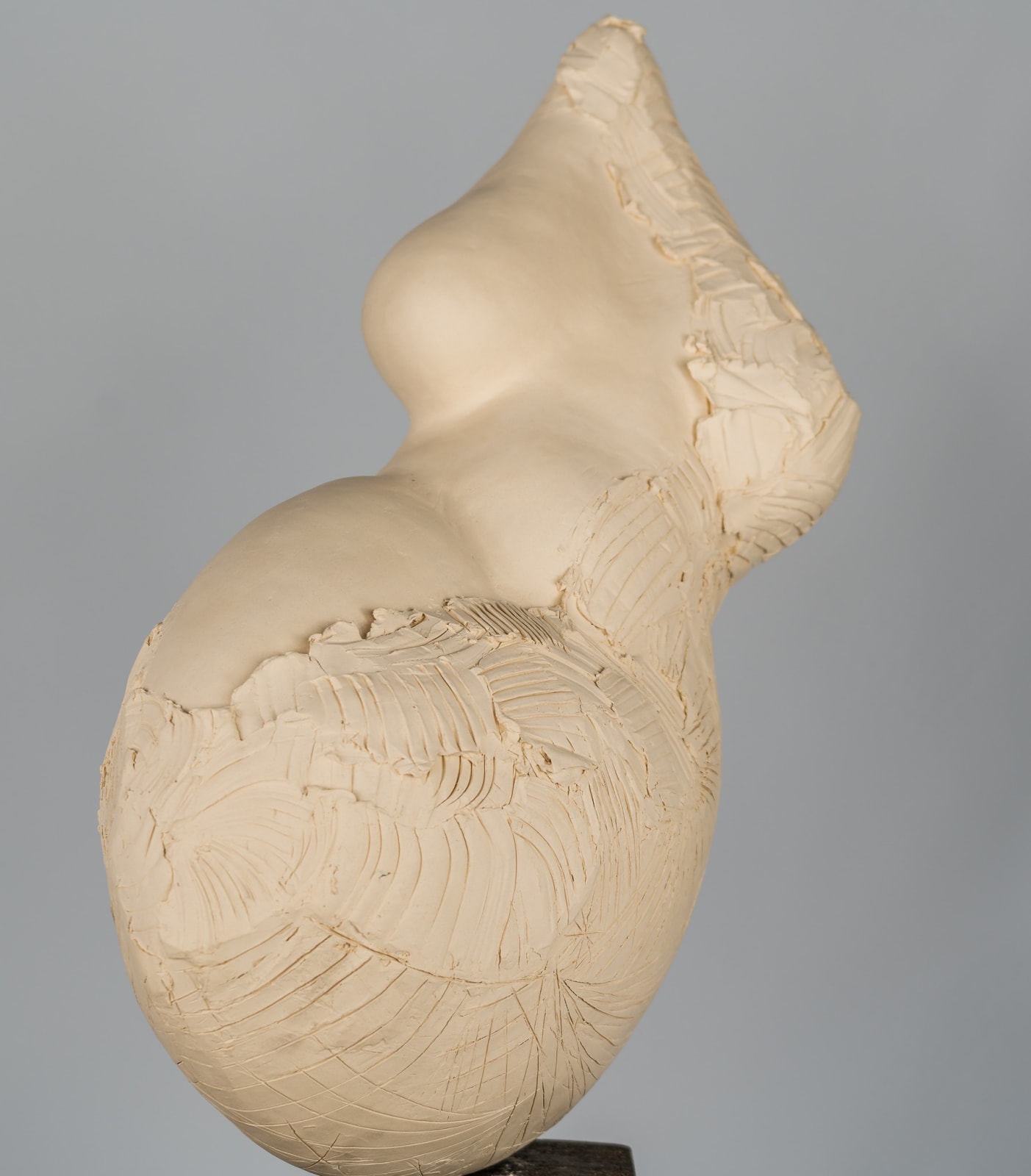 Abstract figurative ceramic sculpture by artist Emilio DiIorio