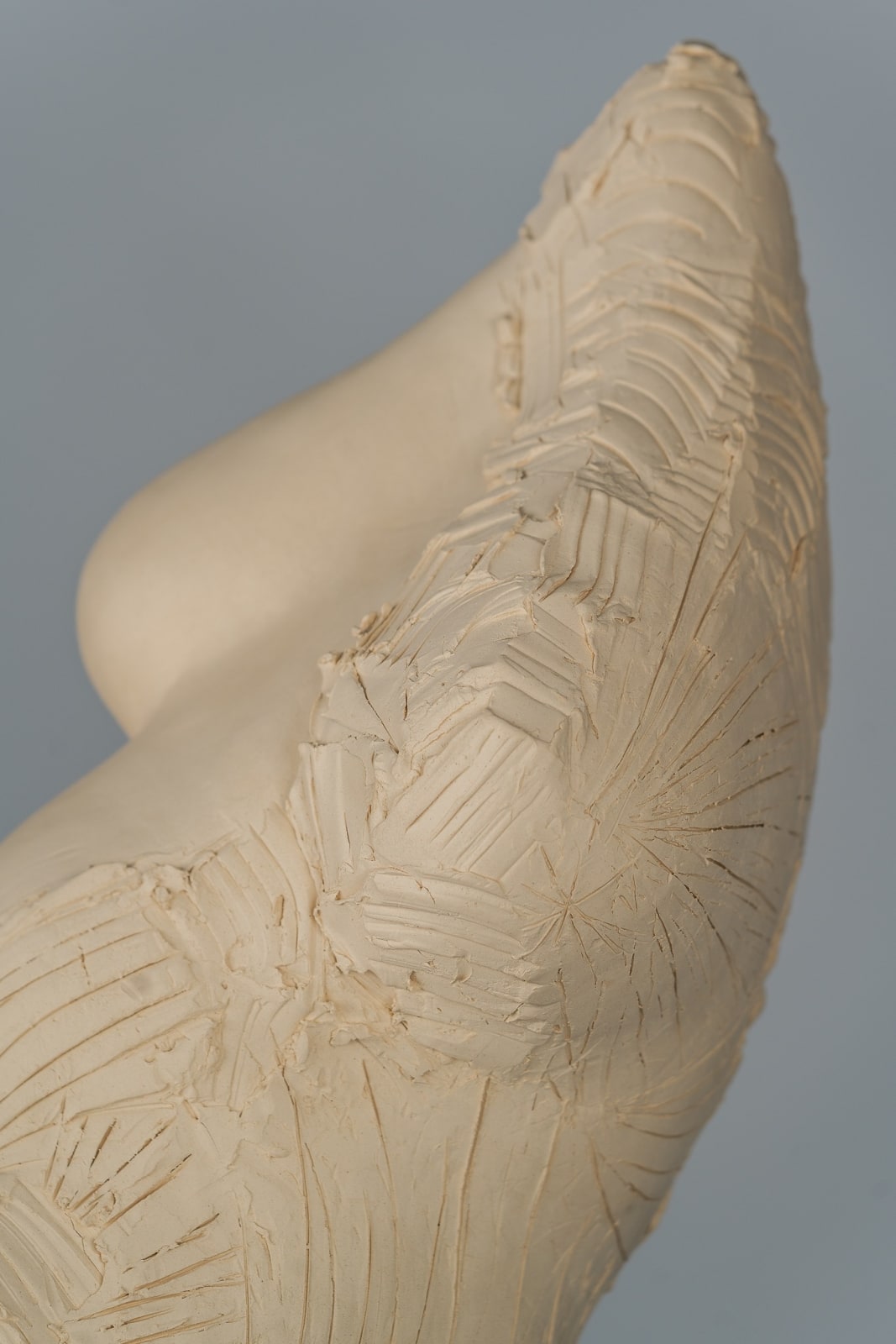 Abstract figurative ceramic sculpture by artist Emilio DiIorio