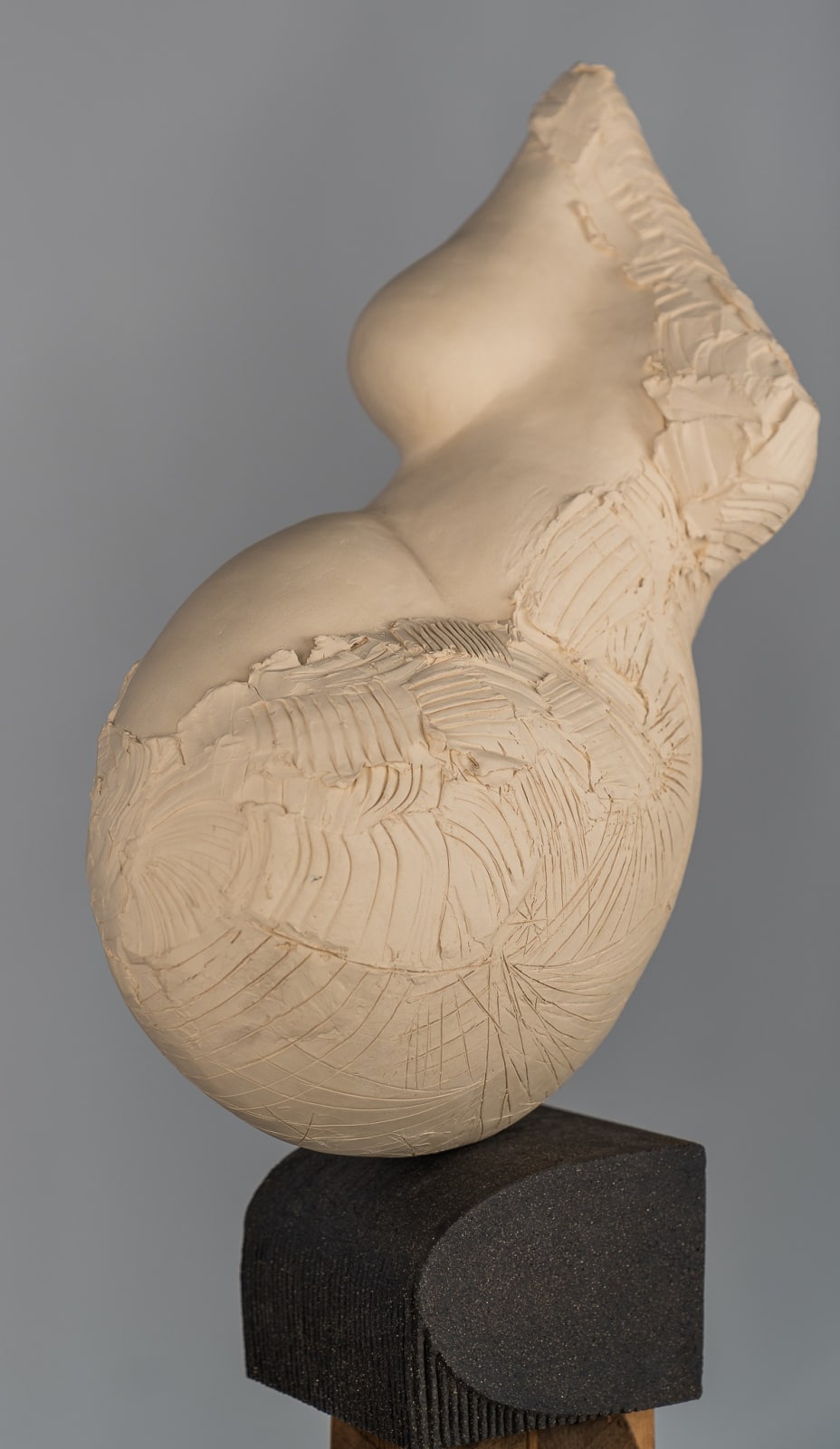 Abstract figurative ceramic sculpture by artist Emilio DiIorio