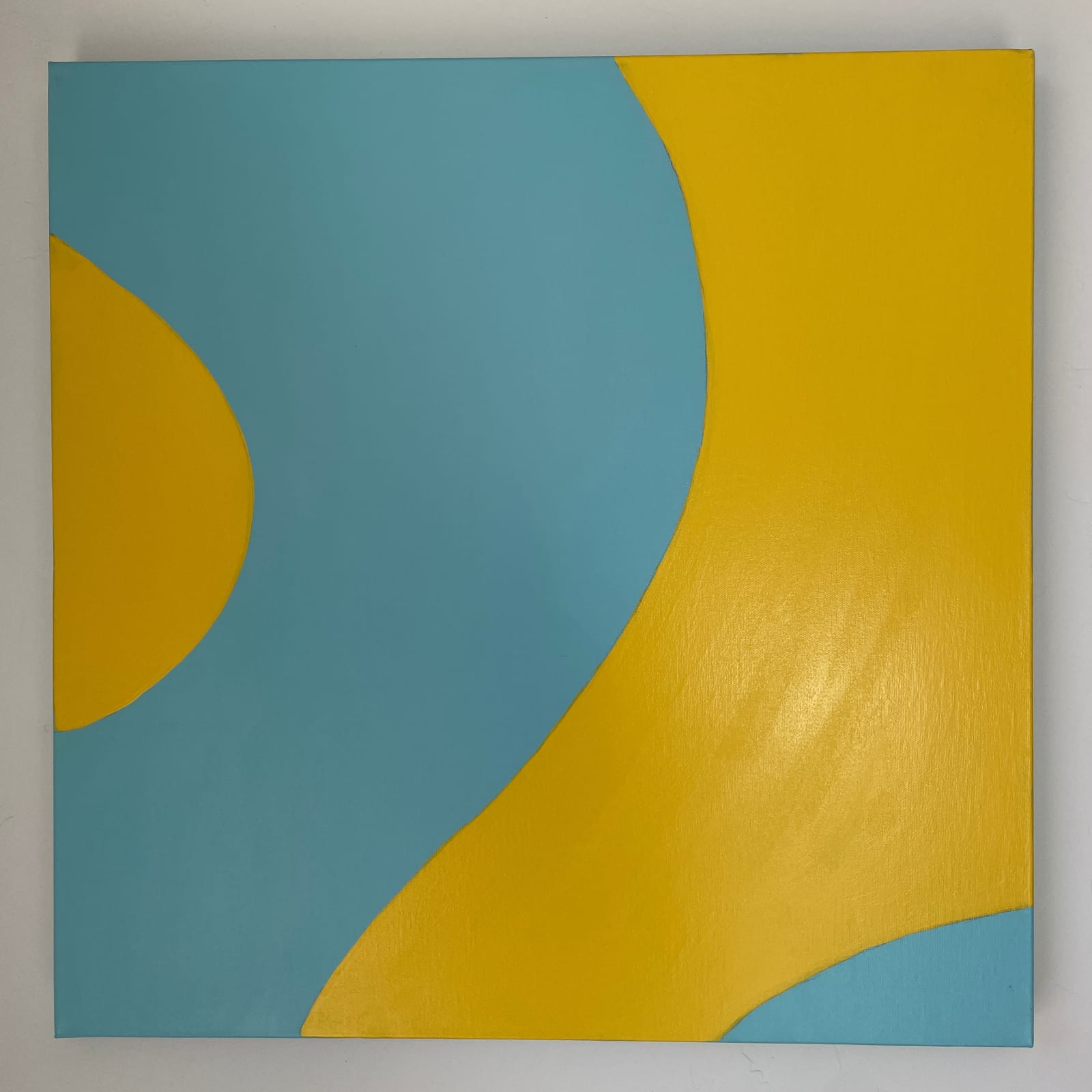 William Greiner, Road Signs in Designer Color (Blue/Yellow), 2023