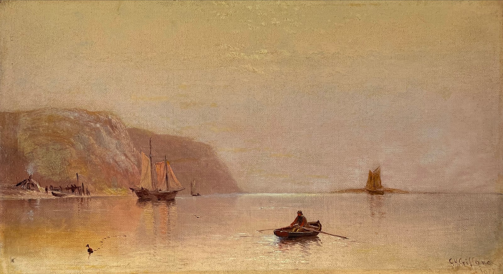 Charles Henry Gifford, View at Dawn, 1877