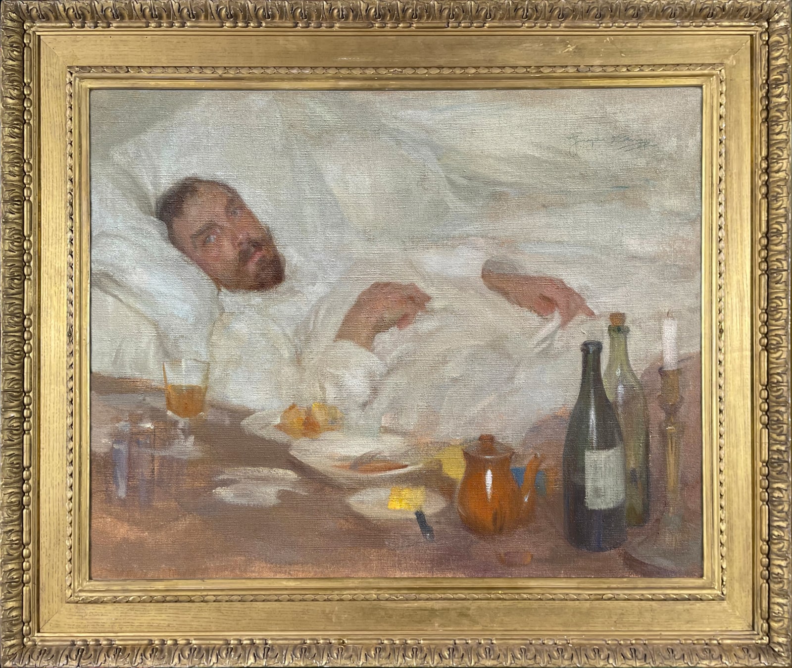 Joseph DeCamp, Portrait of a Man Resting
