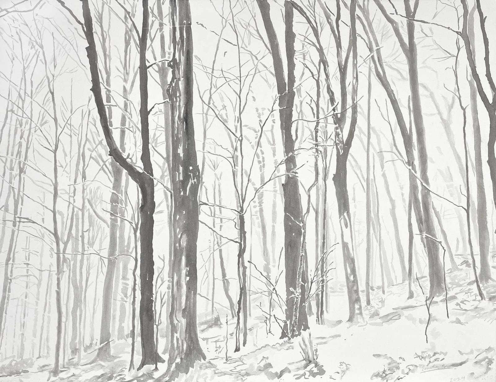 Emily Brown, March Fog, 2024