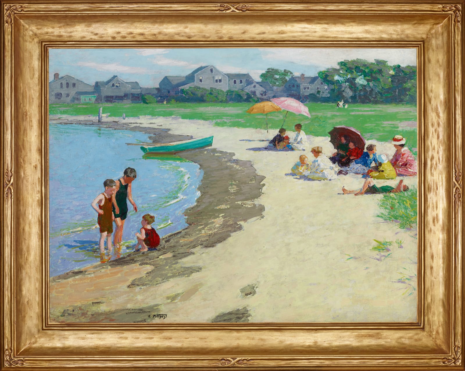 Edward Potthast, A Family Picnic, c. 1910–20