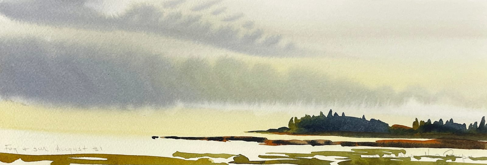 Susan Headley Van Campen, Fog and Sun, August 31st