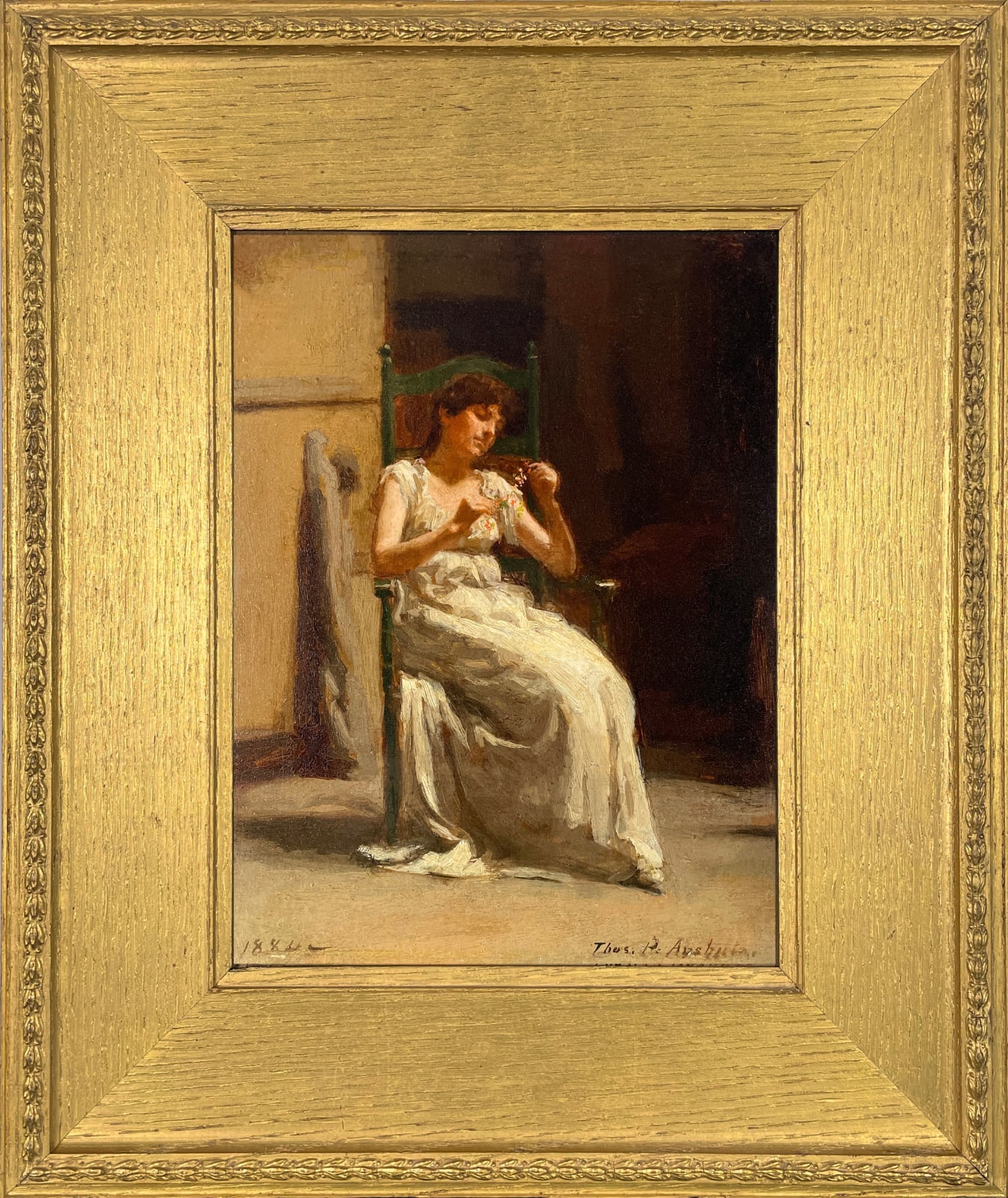Thomas Anshutz, Seated Woman, 1884