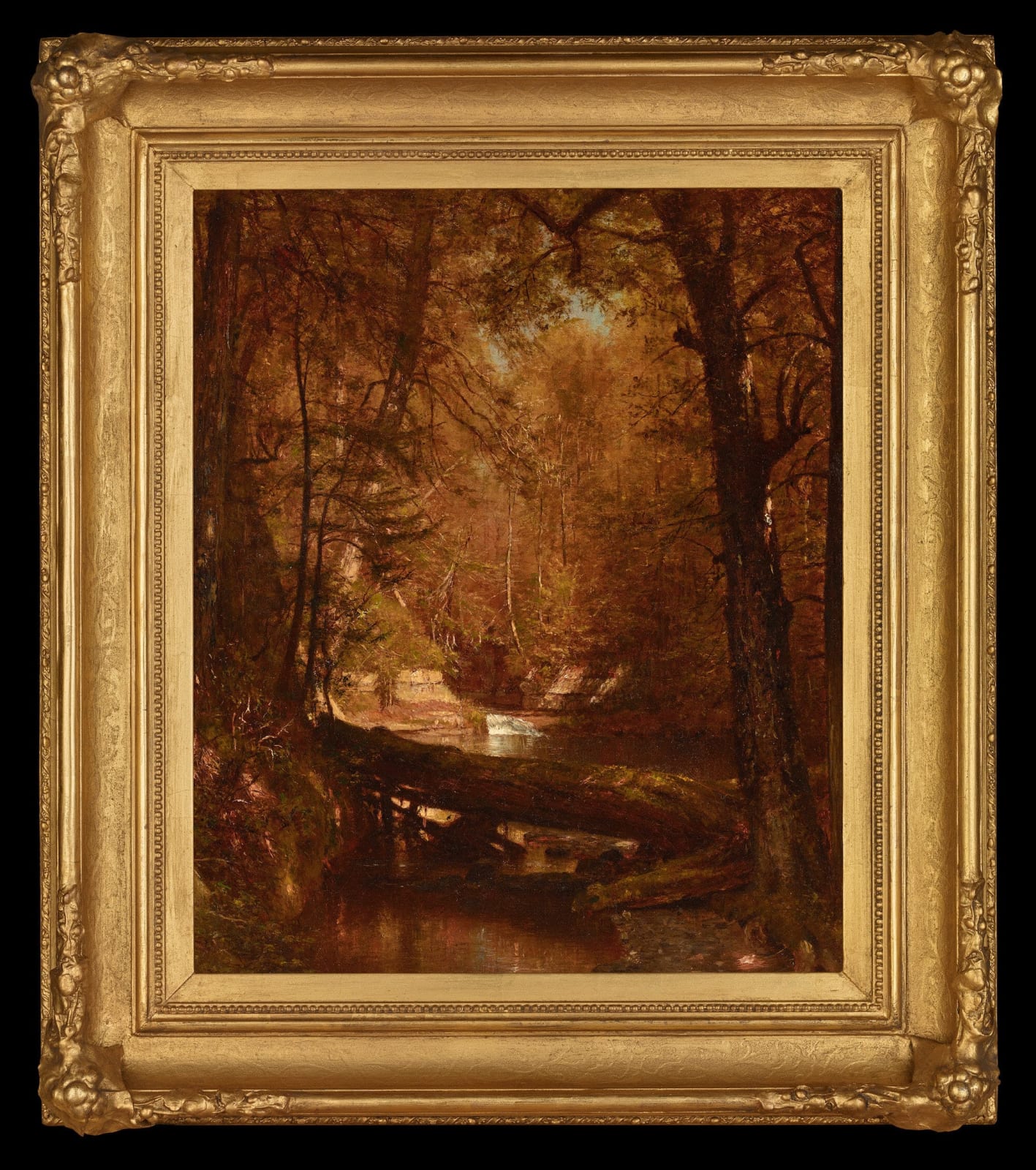 Worthington Whittredge, The Trout Pool, c. 1870