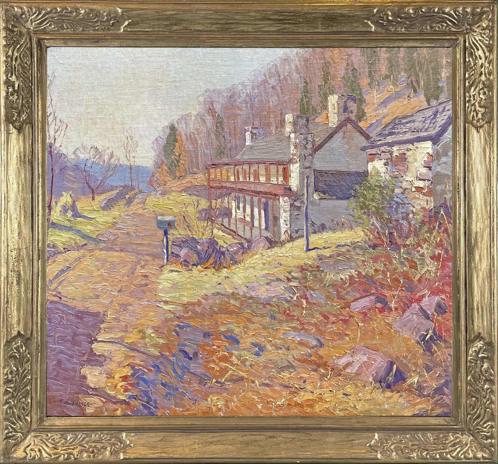 Kenneth Nunamaker, House in Center Bridge