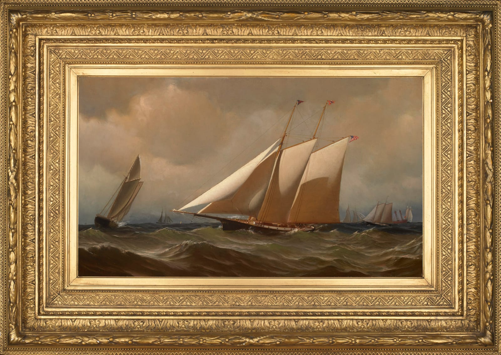 Archibald Cary Smith, Racing Yacht "Comet" Off New York, 1879