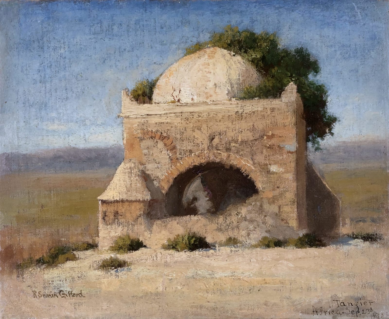 Robert Swain Gifford, Tangier, 1870