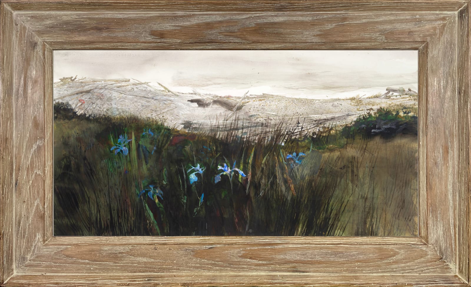 Andrew Wyeth, Flags at Sea, 1997