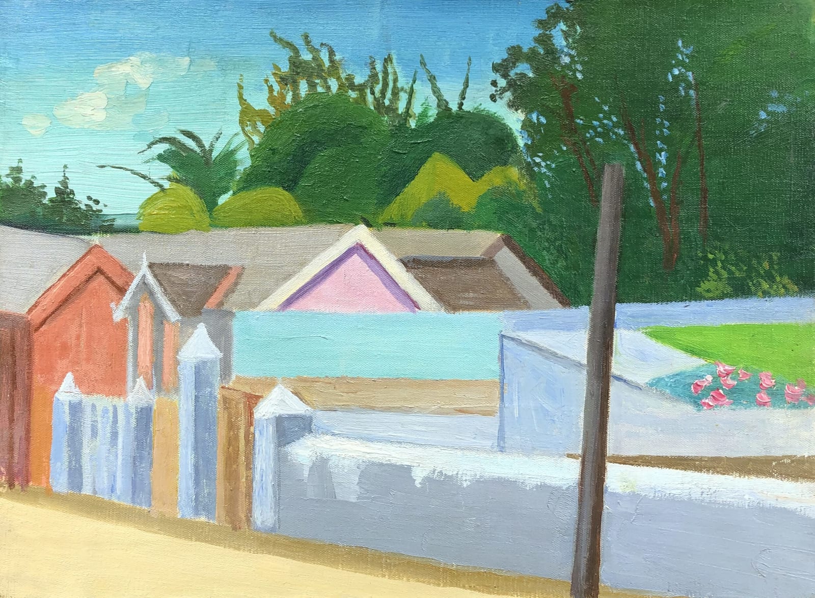 Joseph Stella, A Corner of Barbados, 1937