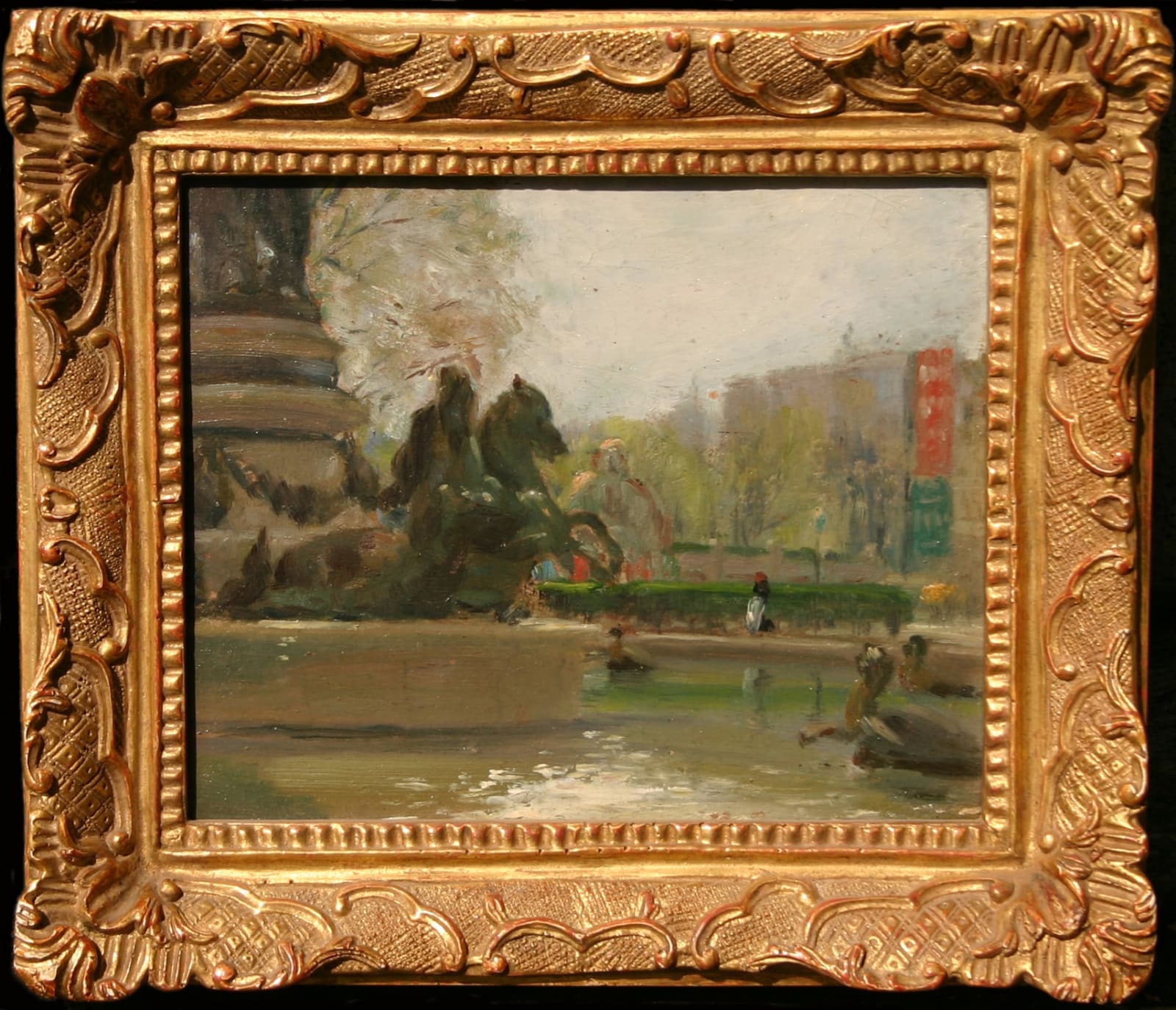 Albert Jean Adolphe, Parisian Fountain, 1899
