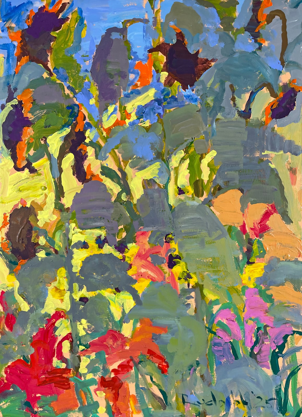 Peter Rudolph, Midsummer Sunflowers, 2025