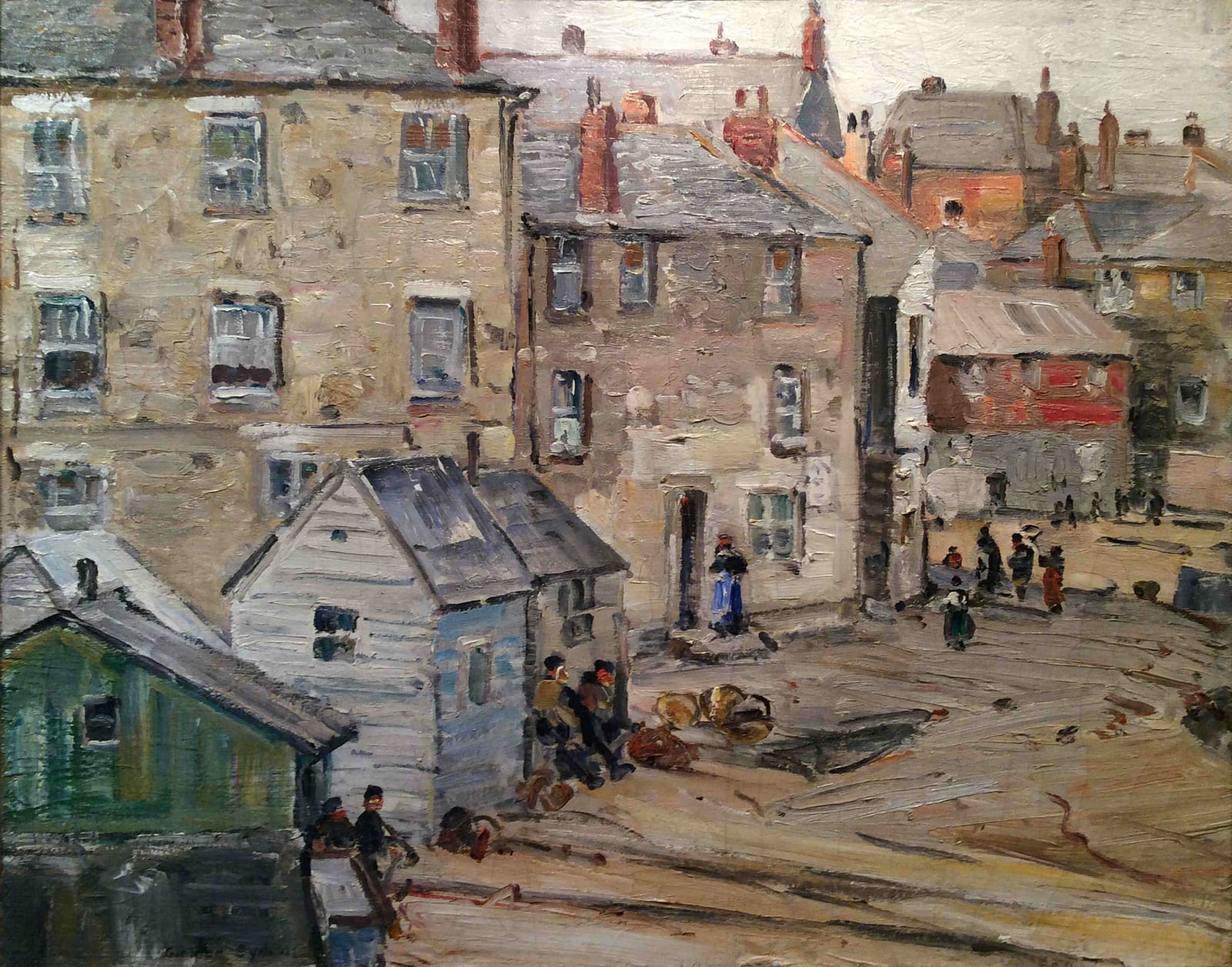George Gardner Symons, Town in Brittany