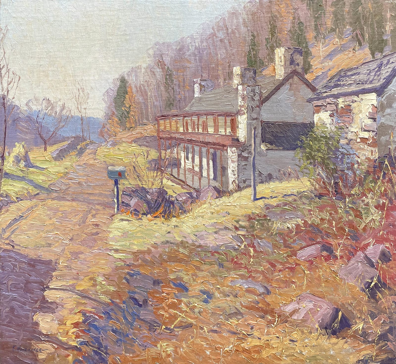 Kenneth Nunamaker, House in Center Bridge