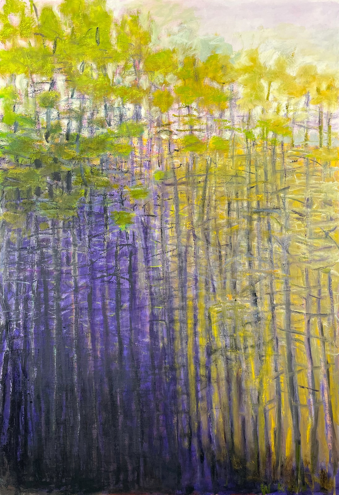 Wolf Kahn, Glade, 2009