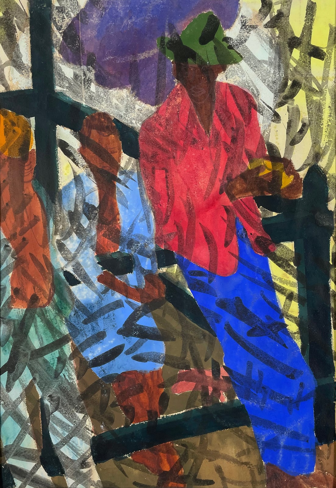 Lloyd Ney, Martinique F.W.I. (double-sided work)