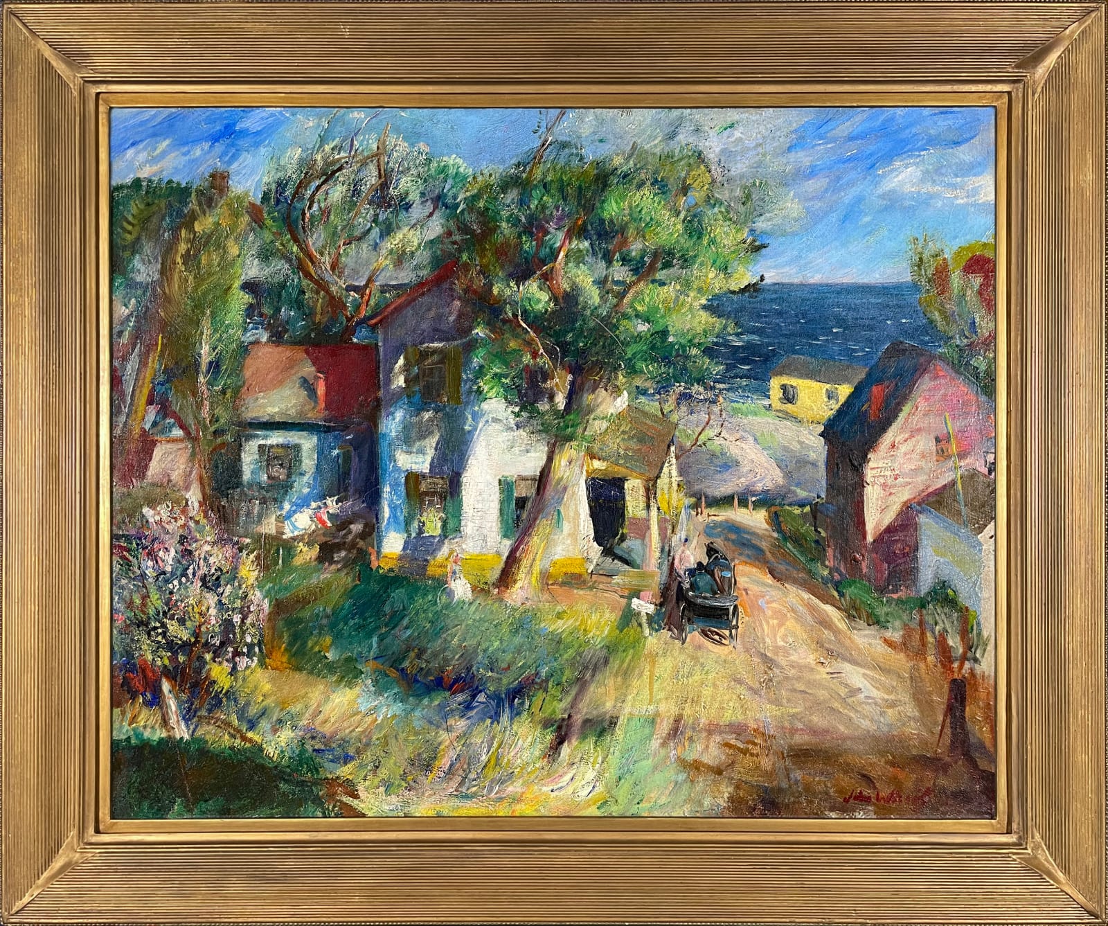 John Whorf, Provincetown Seaside Landscape