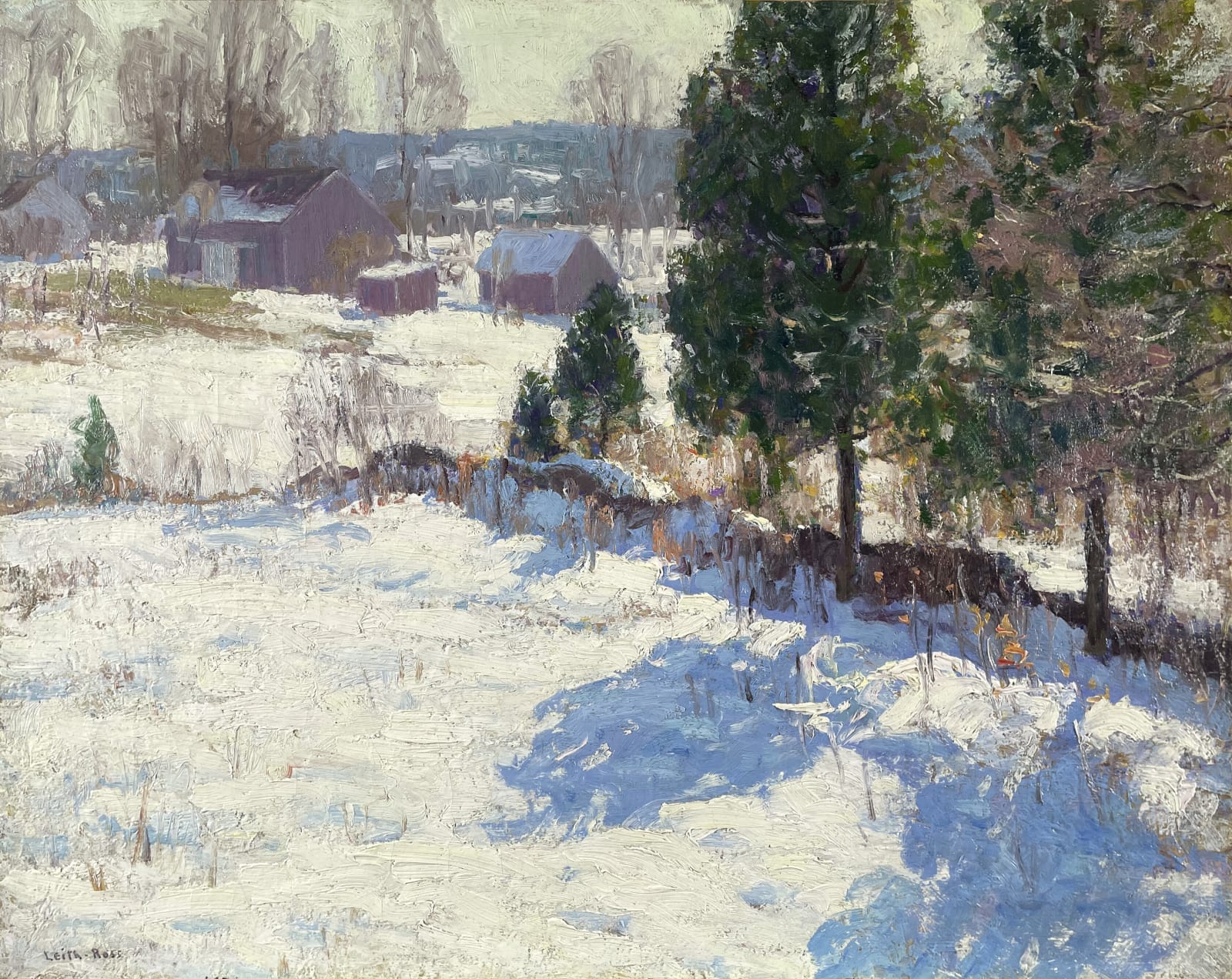 Harry Leith-Ross, Sunlight on Snow, 1927