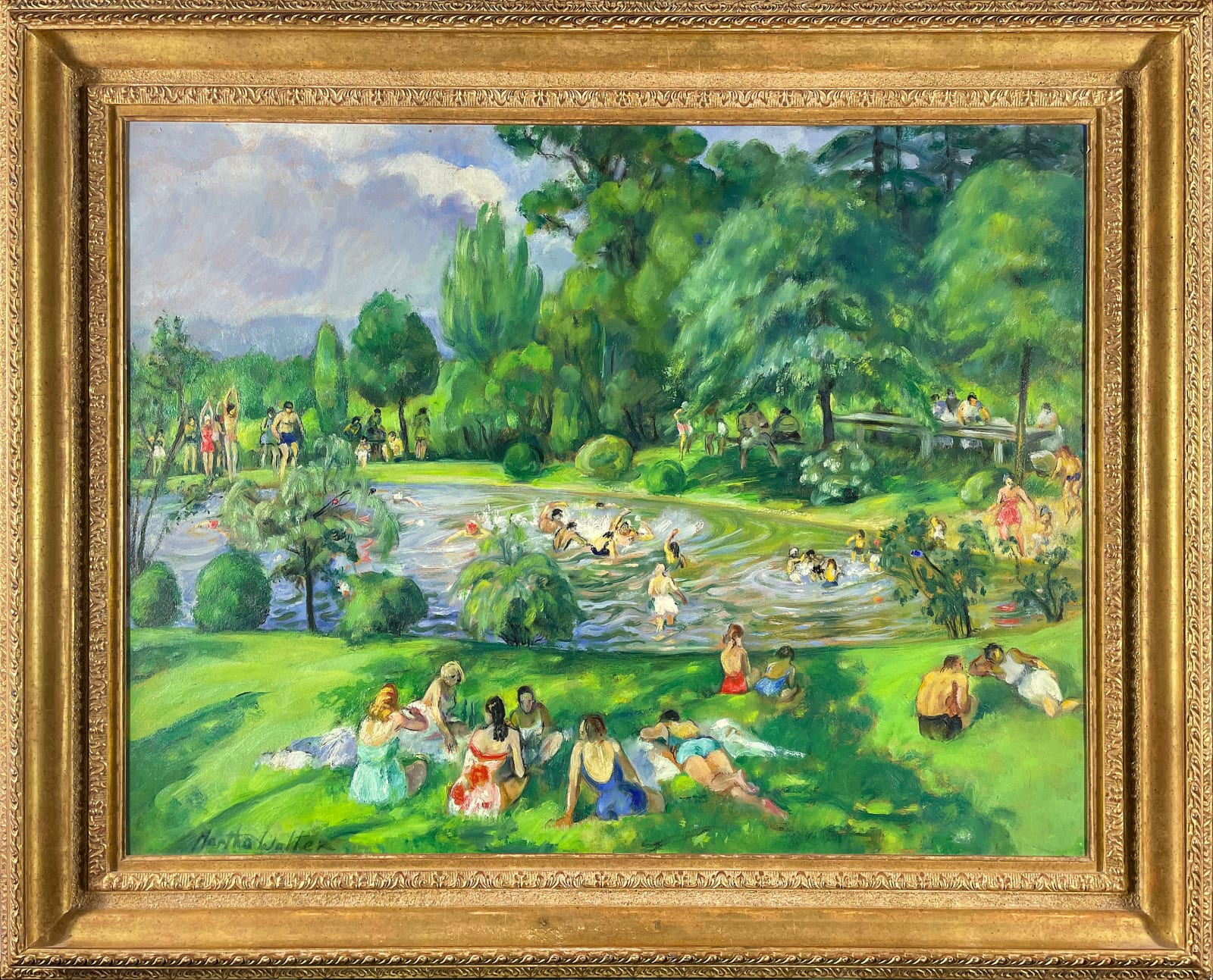 Martha Walter, The Swimming Pool