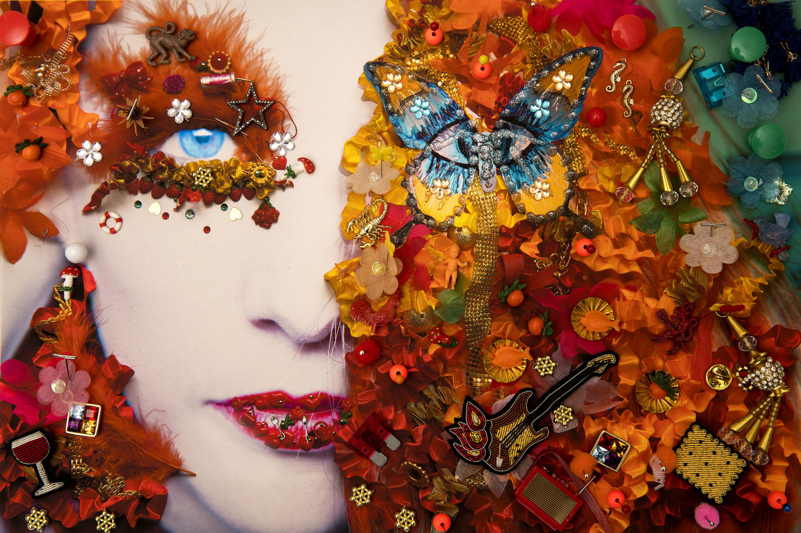 B-Brown & Scheinmann, The Muse - Red Head (large image edition of 3), 2018