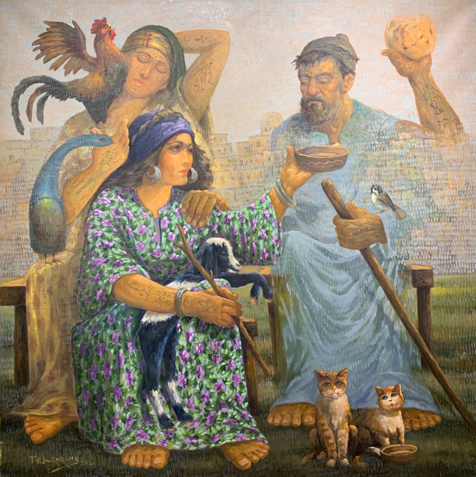 Taha El-Kourany, From Egypt - symbolism من مصر - الرمزية, 2020