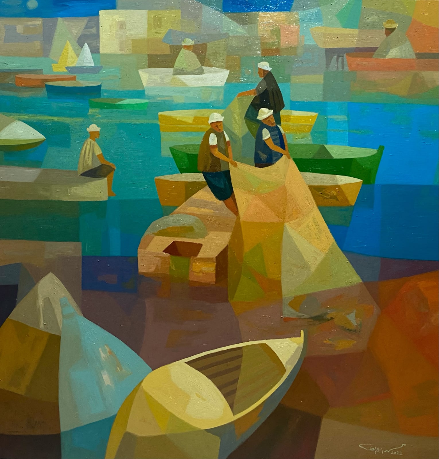 Mohamed Abulwafa, Untitled, 2022