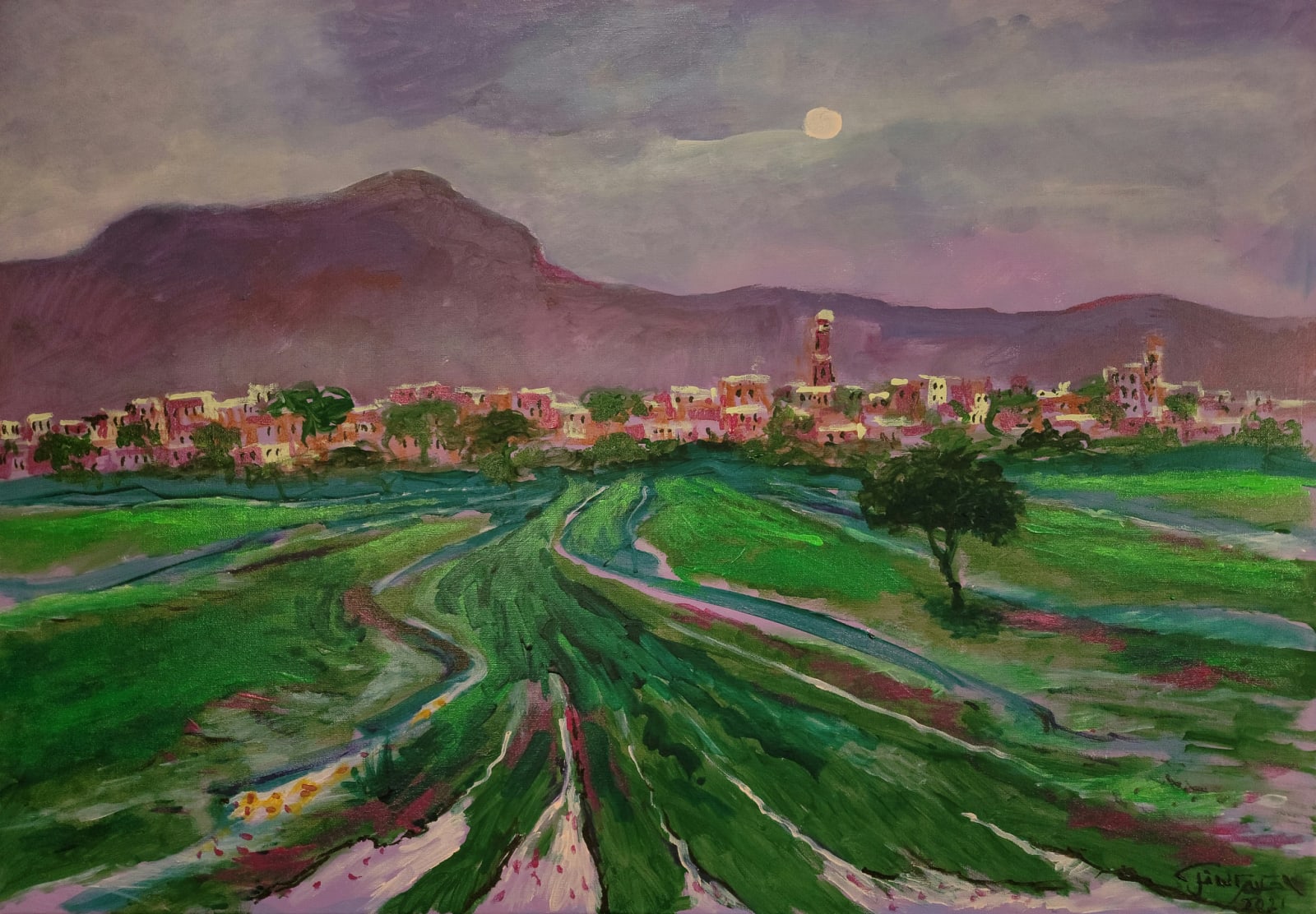 Hakim Alakel, Untitled, 2021